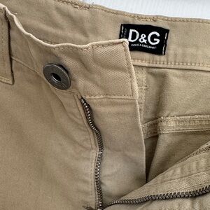 Dolce&Gabbana Tan Pencil Knee-Length Skirt